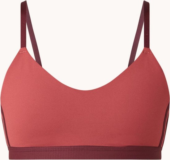 Adidas Performance All Me sport bh met light support - licht rood