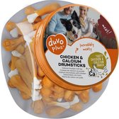 Duvo+ hondensnack Meat! kip & calcium drumsticks 500g