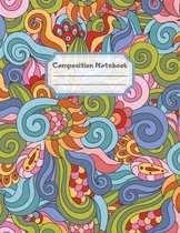 Composition Notebook: Wide Ruled Lined Paper: Large Size 8.5x11 Inches, 110 pages. Notebook Journal