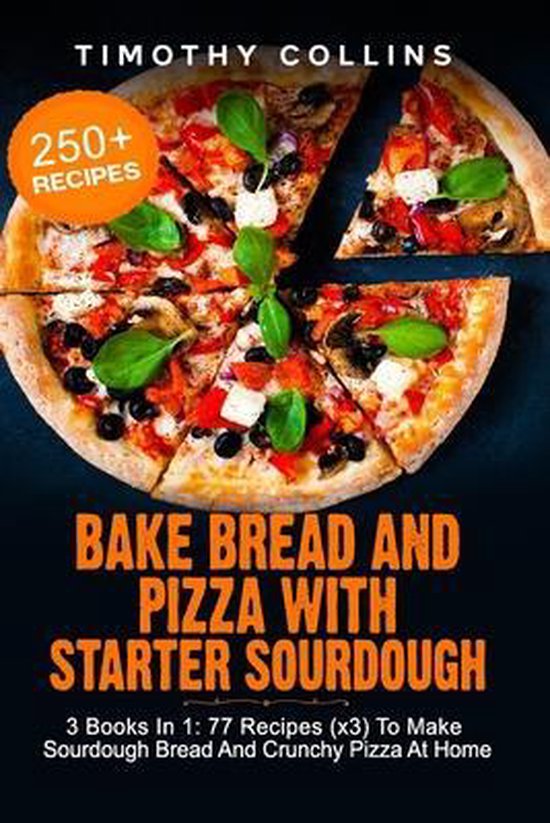 Bake Bread And Pizza With Starter Sourdough - cover