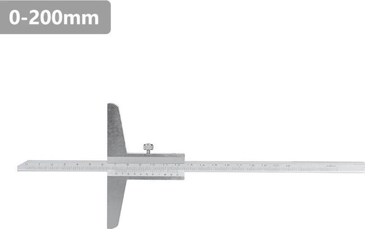Dasqua Professionele 0 - 150 mm 0,01 mm Digitale Dieptemeter IP67