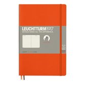 Leuchtturm notitieboek softcover 19x12.5 cm lijn oranje
