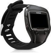 kwmobile bandje compatibel met Garmin Forerunner 910XT - Armband voor fitnesstracker in zwart - Horlogeband