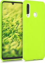 kwmobile telefoonhoesje voor Huawei P30 Lite - Hoesje voor smartphone - Back cover in neon geel