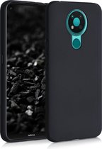 kwmobile telefoonhoesje voor Nokia 3.4 - Hoesje voor smartphone - Back cover in zwart