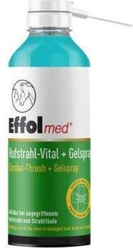 RelaxPets - Effol Med - Hoefstraal Vitaal Gelspray - HufstrahlVital - Rotstraal - Genezende Kuur - 75 ml