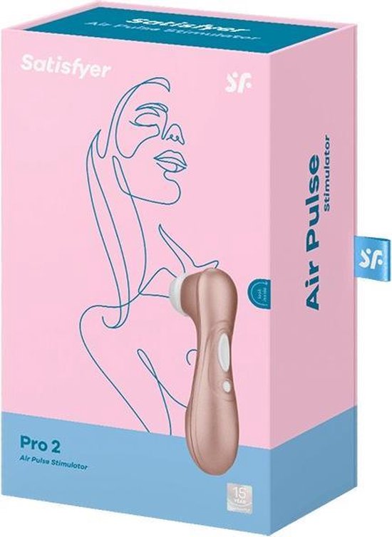 Satisfyer Pro 2 met Easylove Tarzan Vibrator - Vibrators voor vrouwen - Luchtdruk Vibrator - Combinatie Voordeel Set