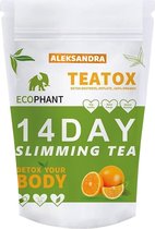 Ecophant Detox Tea Morning Energy 14 Dagen - Afslank en detox kuur - optimaal gewichtsverlies - Natuurlijke thee