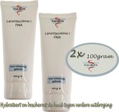 Fagron- Lanettecrème 1 -  FNA- voorkoming van droge huid - 2x 100 gram