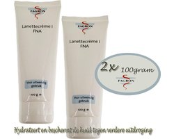 Fagron Lanettecrème 1 - FNA- voorkoming van droge huid - 2x 100 gram