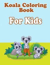 Koala coloring book for kids