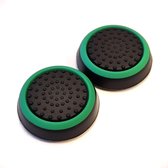Thumb Grips | Thumb Sticks | Gaming Thumbsticks | Geschikt voor Playstation PS5 PS4 PS3 & Xbox X S One 360 | 1 Set = 2 Thumbgrips | Zwart met Groen