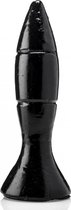 XXLTOYS - Bombshell - Plug - Inbrenglengte 15 X 4 cm - Black - Uniek design Buttplug - Stevige Anaal plug - Made in Europe