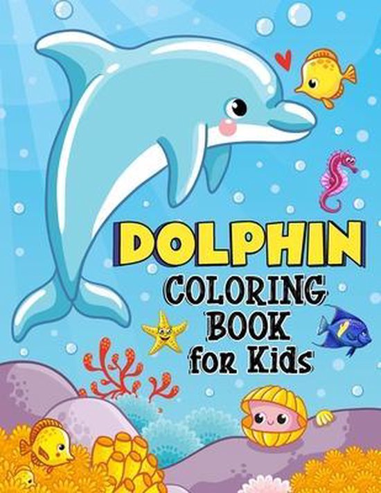 Dolphin Coloring Book for Kids