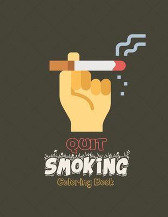 Quit Smoking Coloring Book - cover