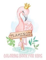 Flamingo Coloring Book For Kids