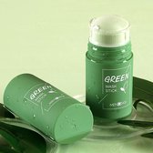 MENGSIQI - Green Mask Stick - Huidverzorging - Gezichtsmasker - Kleimasker - Mee Eters & Acne verwijderen - Acne verzorging - Vette huid - Mee-eter verwijderaar - Poriën reiniger -