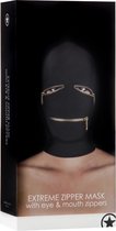 Extreme Zipper Mask with Eye and Mouth Zipper - Bondage Toys - Masks