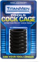 Cock Cage - Black - Cock Rings