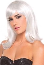 Doll Pruik - Wit - Wit - Sexy Lingerie & Kleding - Accessoires - Dames Lingerie - Pruiken