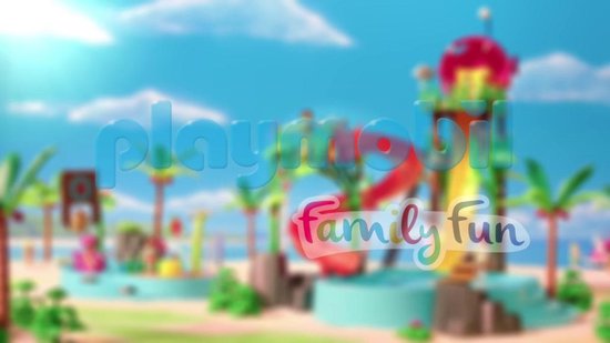 70609 - Playmobil Family Fun - Parc aquatique avec toboggans