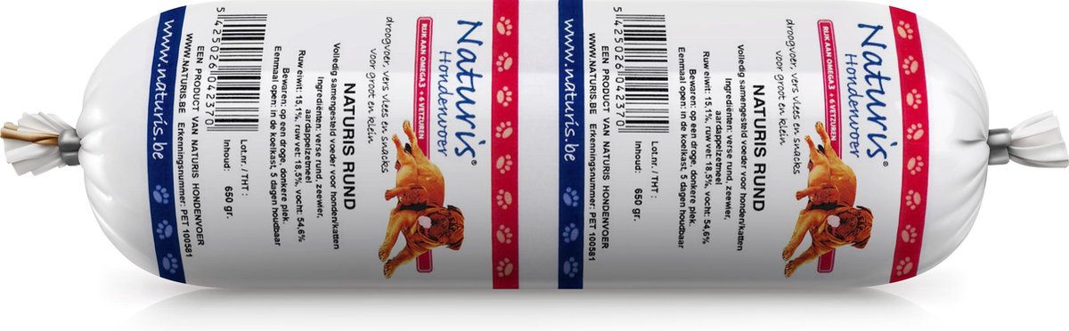 Naturis Houdbaar Rund 650 gram