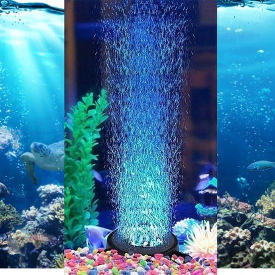 hardwerkend single De waarheid vertellen Aquarium zuurstofplaat - Zuurstoffontein aquarium - LED 12 punt verlichting  aquarium -... | bol.com