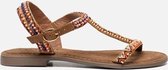 Lazamani Sandalen oranje - Maat 40