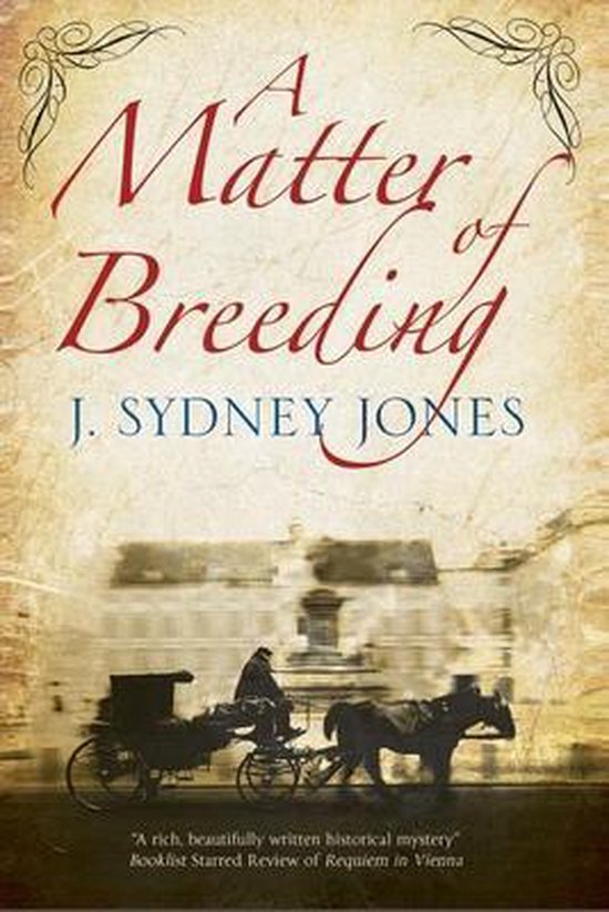 Matter Of Breeding Historical Mystery - cover