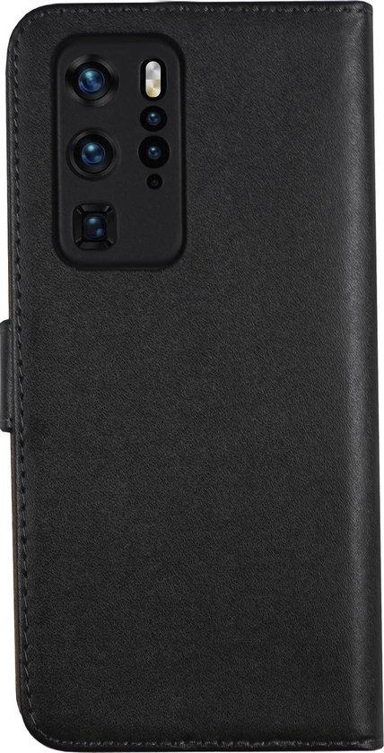 BMAX à rabat en cuir BMAX pour Huawei P40 Pro / Couverture de livre en cuir / Étui de protection / Étui de téléphone / Étui rigide / Protecteur de téléphone - Zwart