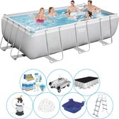 Forfait Piscine - Power Steel Rectangle 404x201x100 cm