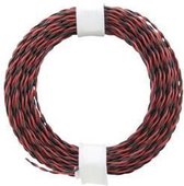 TRU COMPONENTS 1567174 Câble D'alarme LiYY 4 X 0,22 Mm² Wit 50 M