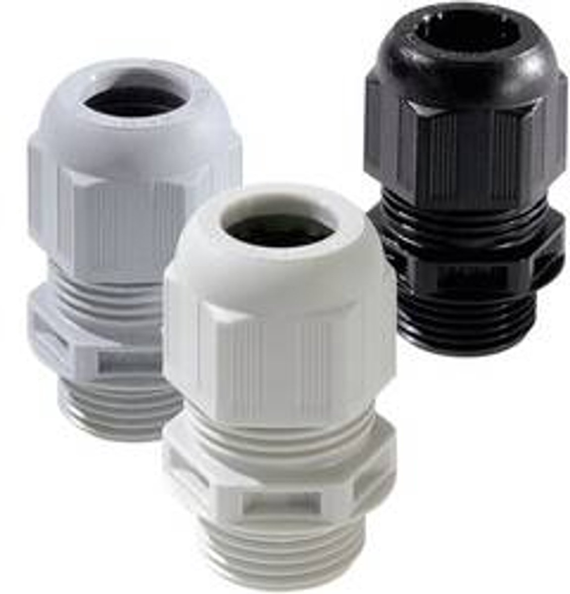 Wiska ESKV-SET 12 10100468 Wartel M12 Kunststof Lichtgrijs 6 stuk(s)
