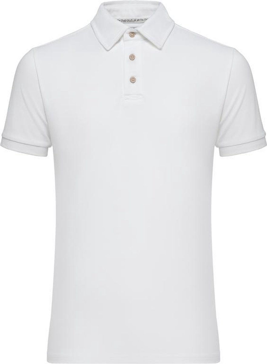 The Bold Chapter - Polo Shirt - Short Sleeve - Bright White - S