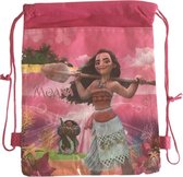 Moana / Viana Rugzak - Gymtas - Zwemtas - Disney - Roze - School - Lunch