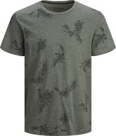 JACK&JONES PLUS JORCALI AOP TEE SS CREW NECK PS Heren T-Shirt - Maat EU3XL