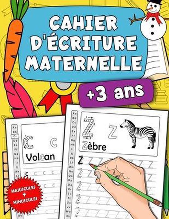 Cahier D'ecriture Maternelle, Mareline Djaklet, 9798705678990, Livres