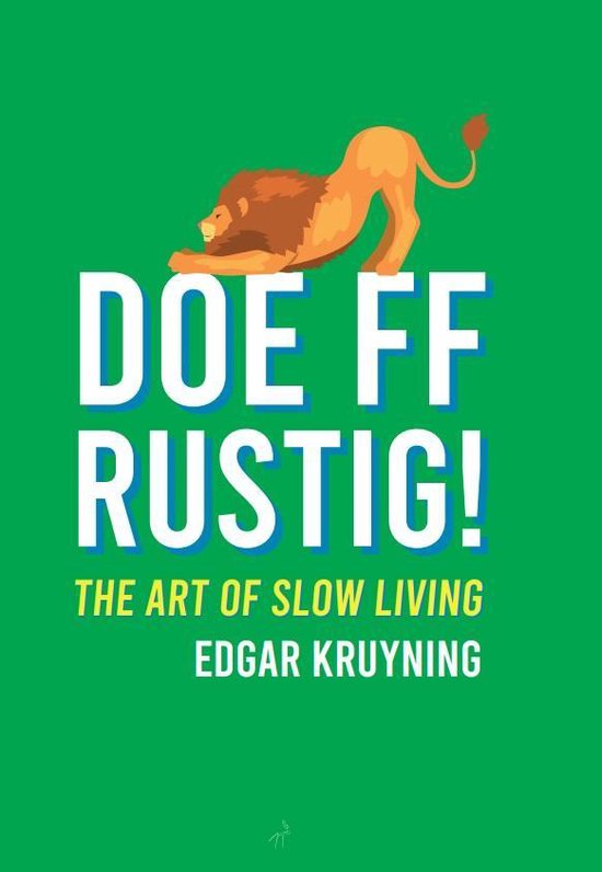 Doe ff rustig! - cover