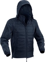 Defcon 5 Outdoorjas Soft-shell Heren Nylon/polyester Blauw Mt M