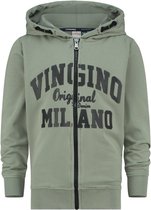 Vingino Vest Milano Jongens Katoen/polyester Legergroen Maat 110