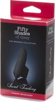 Secret Touching Finger Massager - Black - Finger Vibrators