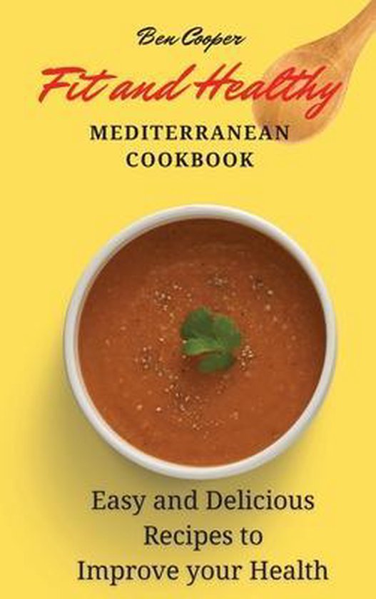Fit and Healthy Mediterranean Cookbook - cover