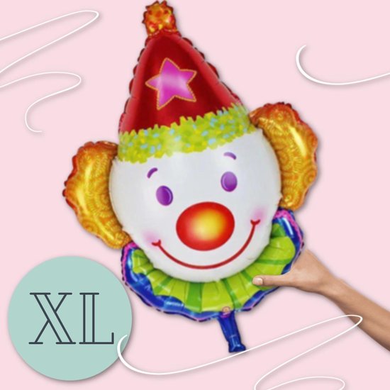 Clown Ballon Circus Ballonnen Kinderfeestje Versiering | voor Helium | bol.com