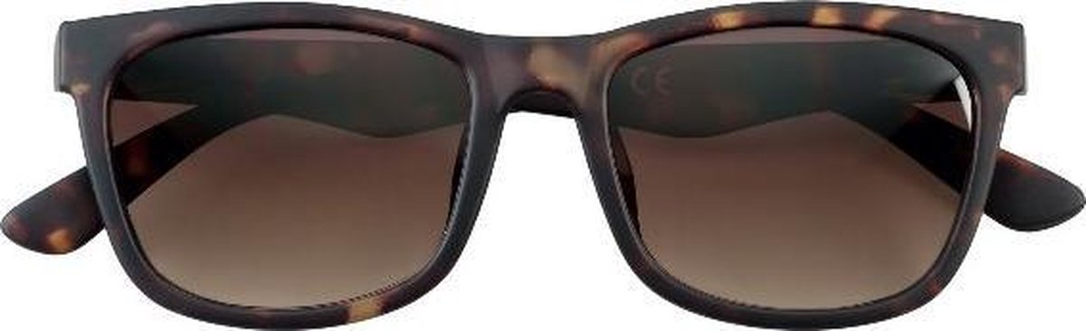 Babsee-zonnebril met leesgedeelte model Neil- Mat Havana Bruin - Sterkte +1.5