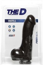 The D - Master D - 12 Inch w Balls Firmskyn - Chocolate - Realistic Dildos