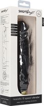 Realisic 10 speed Vibrator - Black - Realistic Vibrators