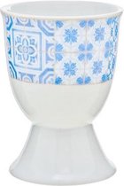 Tile blue Eierdopje - Eierdop - Eierdopjes - Set van 6 stuks