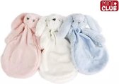 Mini Club | Konijn pluche | Knuffeldoekje | Heerlijk zacht | Blauw