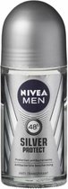 NIVEA Men Deodorant Roller Silver Protect Dynamic Power - 50 ml