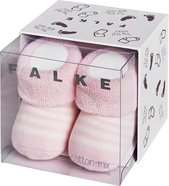 FALKE Erstlingsringel Baby's Geschenkbox - Roze - Maat 50-56 - FALKE